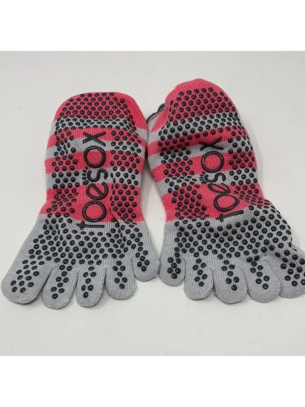 Toesox Full Toe Ballerina Grip Socks Small